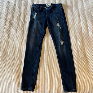 Altar’d State dark wash skinny jeans